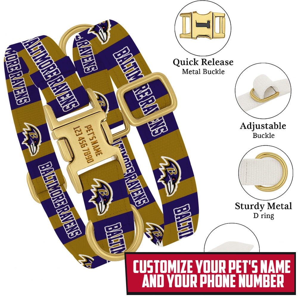 Premium NFL BAL Pet Collar V1 NMD TTV