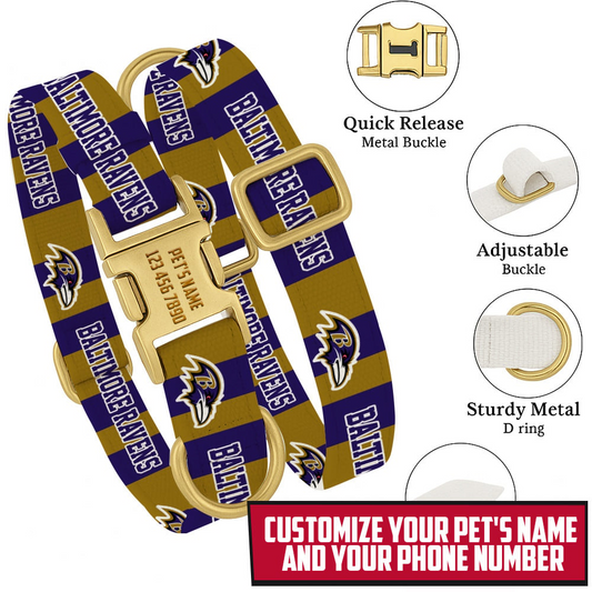 Premium NFL BAL Pet Collar V1 NMD TTV