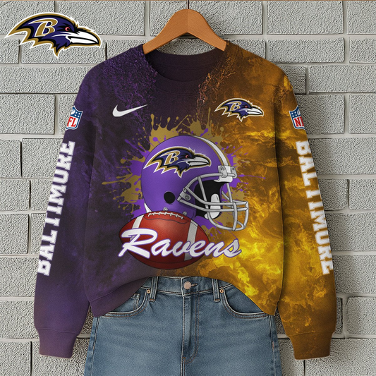 Premium NFL BAL Printed Sweatshirt V1 NMD TTV