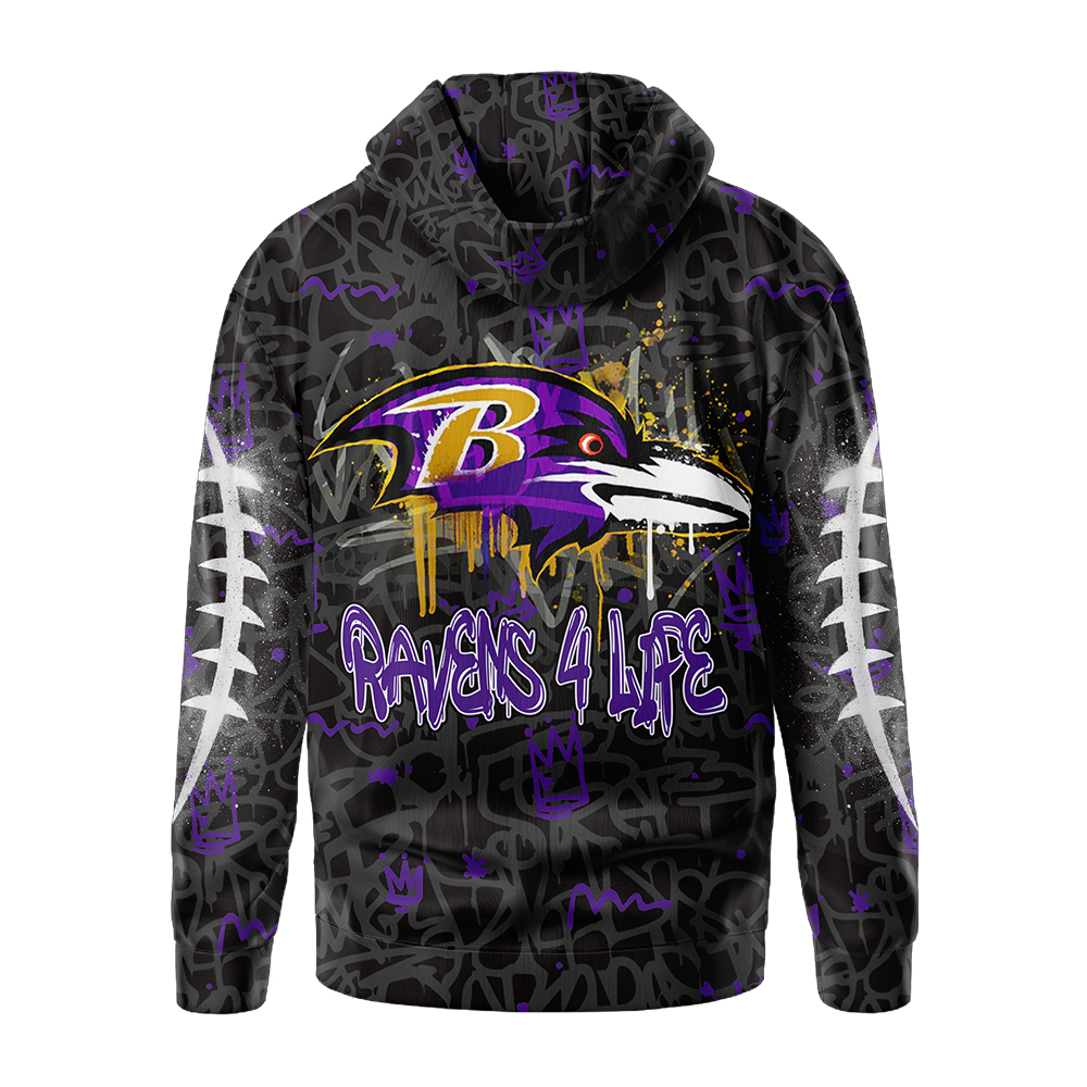 Premium NFL BAL Special Graffiti Hoodie V2 NMD  TTV
