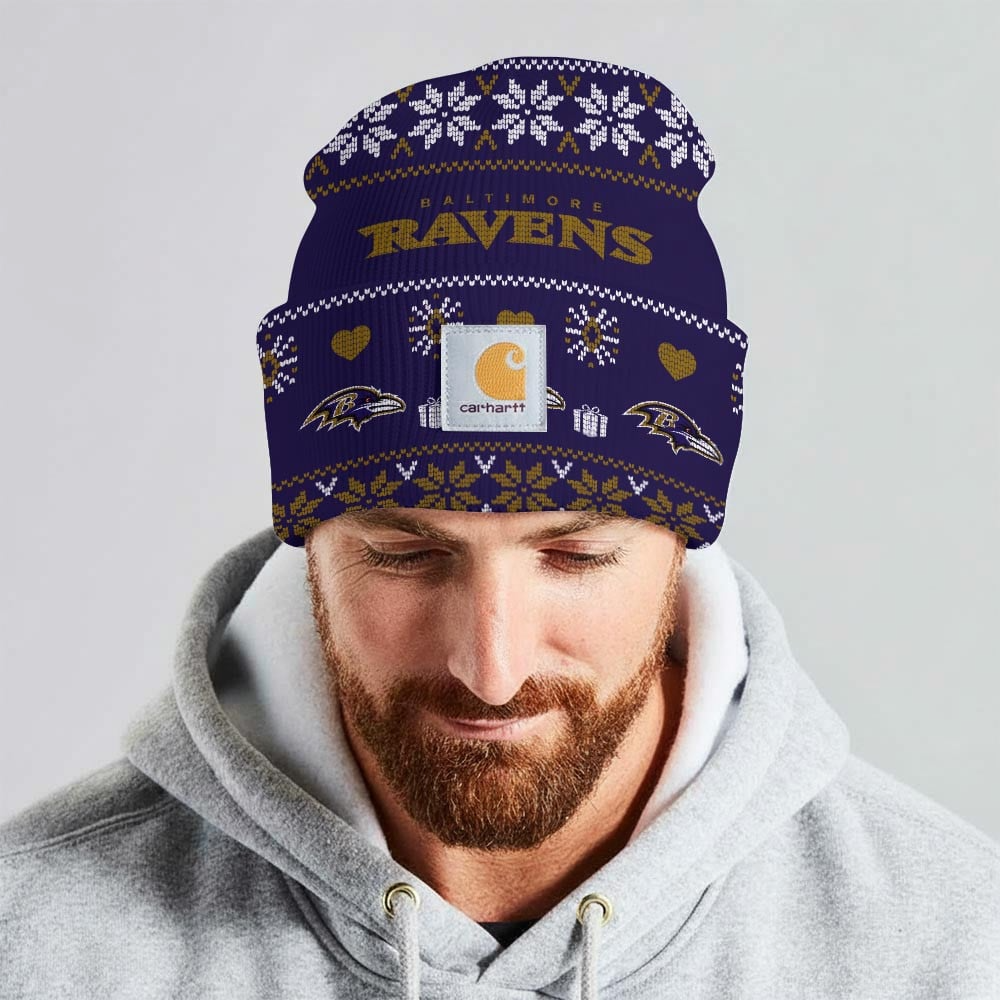 Premium NFL BAL x CH Chrismas Workwear Beanie V1 NMD TTV