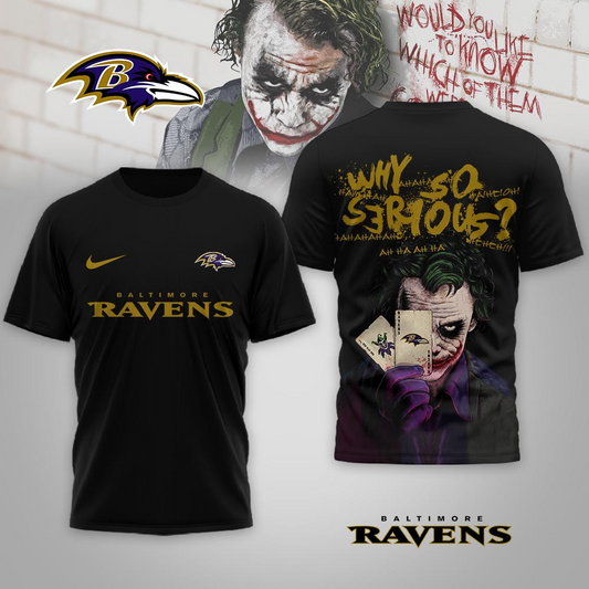 Premium NFL BAL x JOK Why So Serious T-shirt V1 NMD TTV