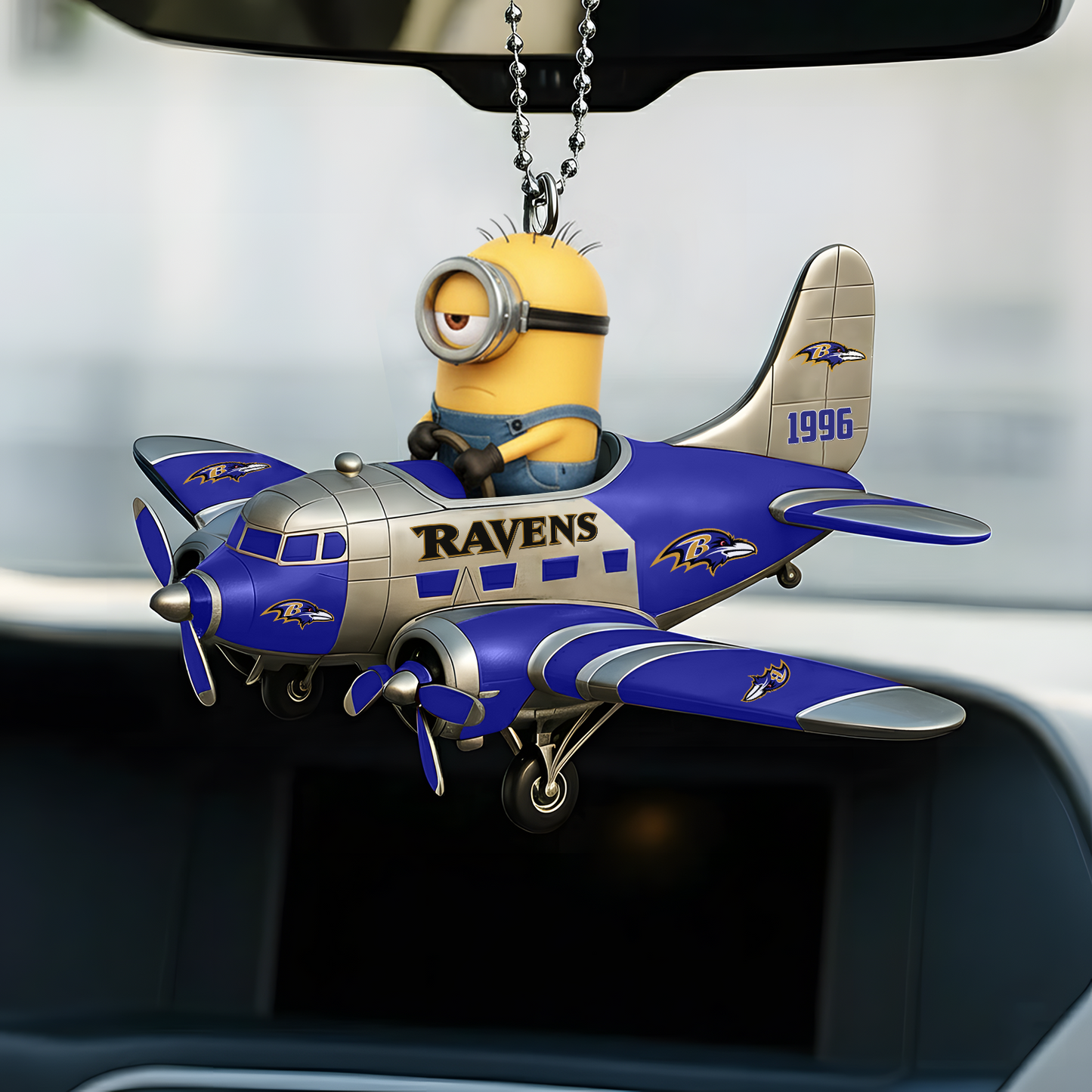 Premium NFL BAL x MINI Car Ornament V1 DATND TANTD