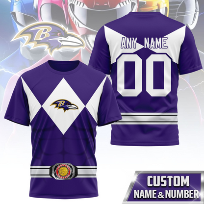 Premium NFL BAL x PWR T-shirt V1 NMD TTV