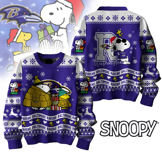 Premium NFL BAL x SNP Ugly Sweater V1 NMD TTV