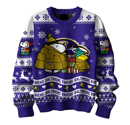 Premium NFL BAL x SNP Ugly Sweater V1 NMD TTV
