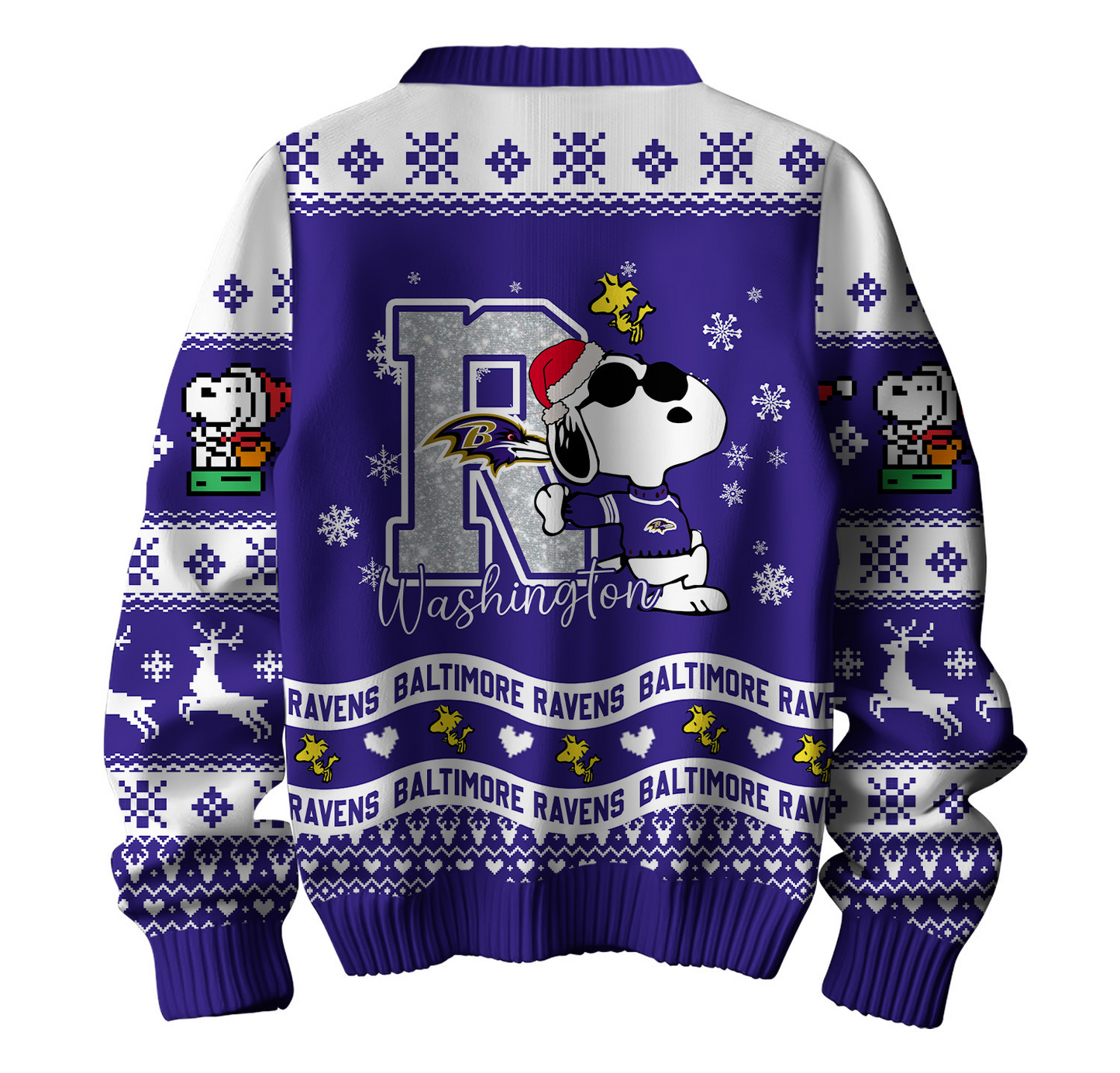 Premium NFL BAL x SNP Ugly Sweater V1 NMD TTV