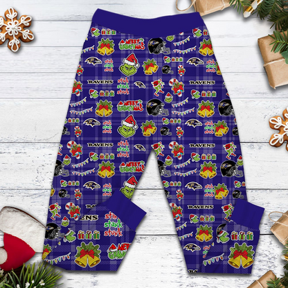 Premium NFL BAL x The Grinch Pajamas V1 NMD TTV