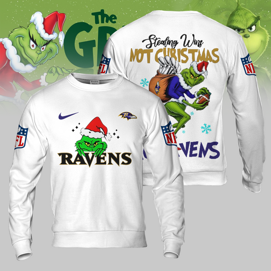 Premium NFL BAL x The Grinch Shirt V3 NMD TTV