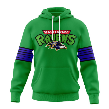 Premium NFL BAL x TMNT 35th Anniversary Hoodie V1 NMD TTV