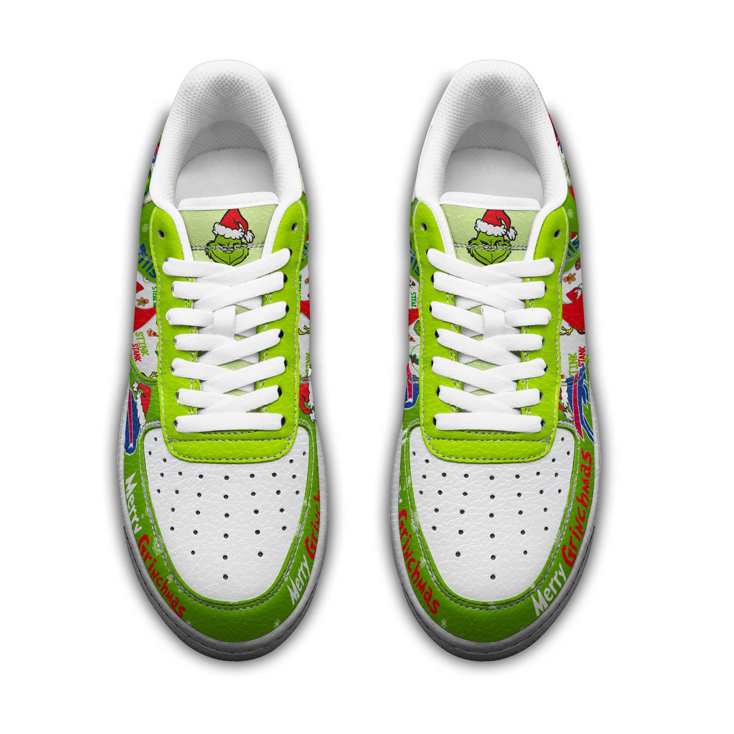 Premium NFL BB x The Grinch AF1 Sneaker V3 NMD NTL