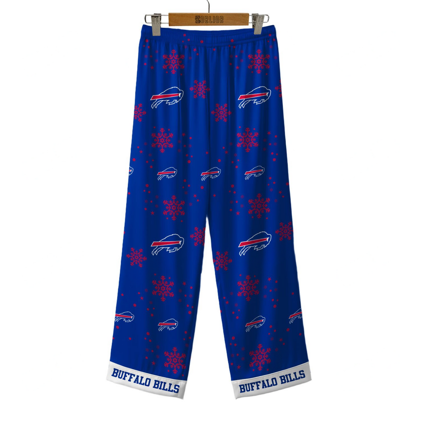 Premium NFL BUF Christmas Pajamas V1 NMD TTV