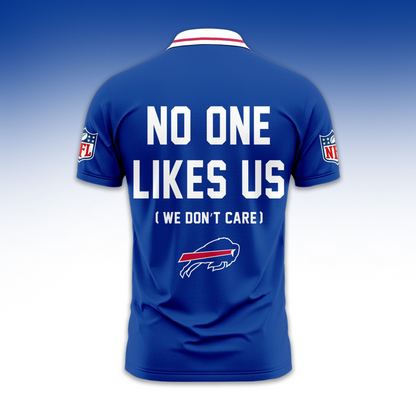 Premium NFL BUF No One Likes Us Polo Shirt V1 NMD 291025 TTV