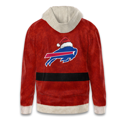 Premium NFL BUF Santa Claus Hoodie V1 NMD TTV
