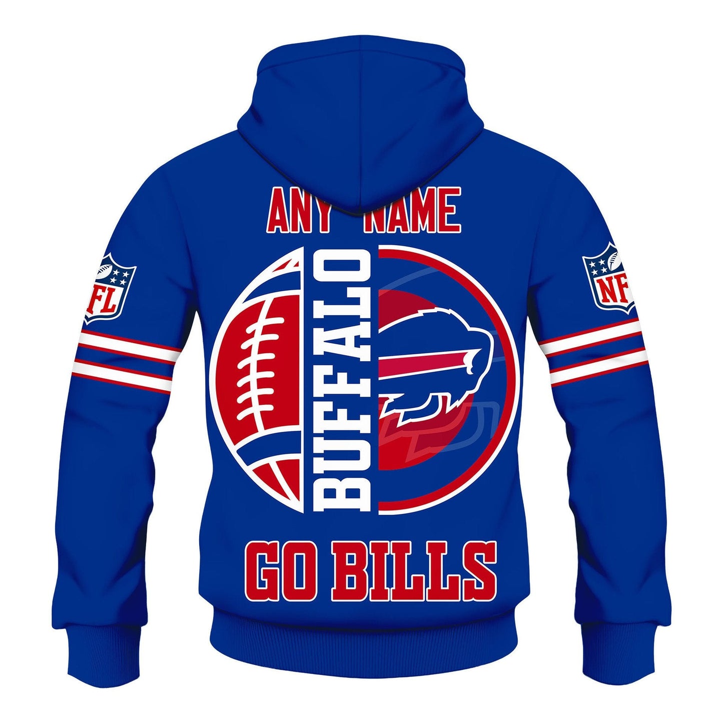 Premium NFL BUF Signature Fan Gear Hoodie V1 NMD NHM