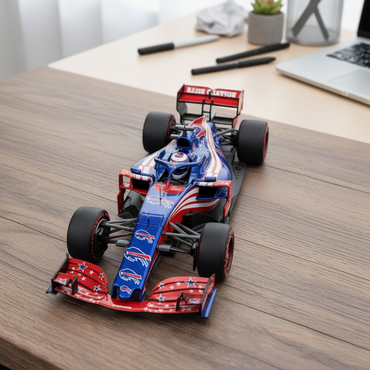 Premium NFL BUF x F1 Racing Car Collectible Model V1 NMD TTV