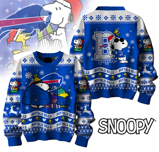 Premium NFL BUF x SNP Ugly Sweater V1 NMD TTV