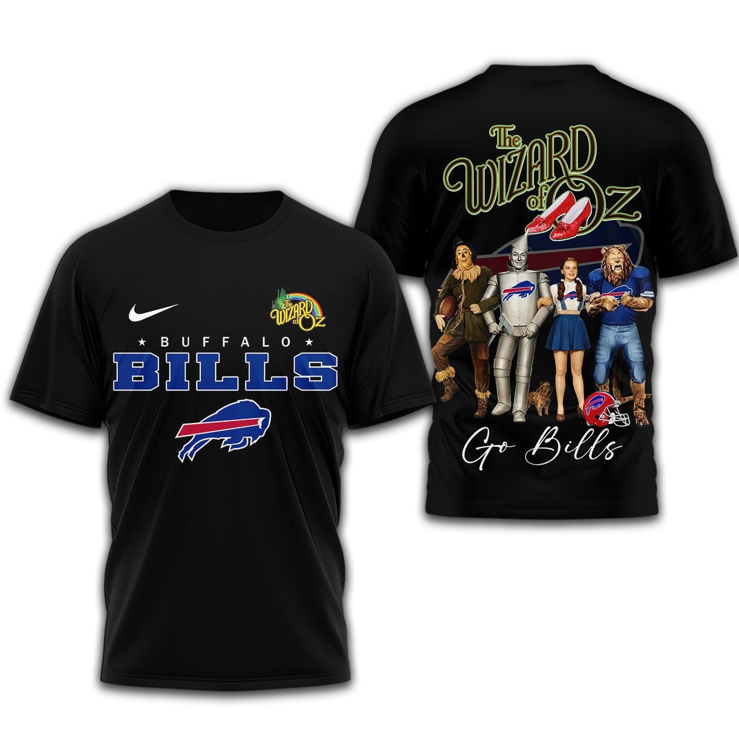 Premium NFL BUF x The Wizard Of Oz T-shirt V1 NMD NHM