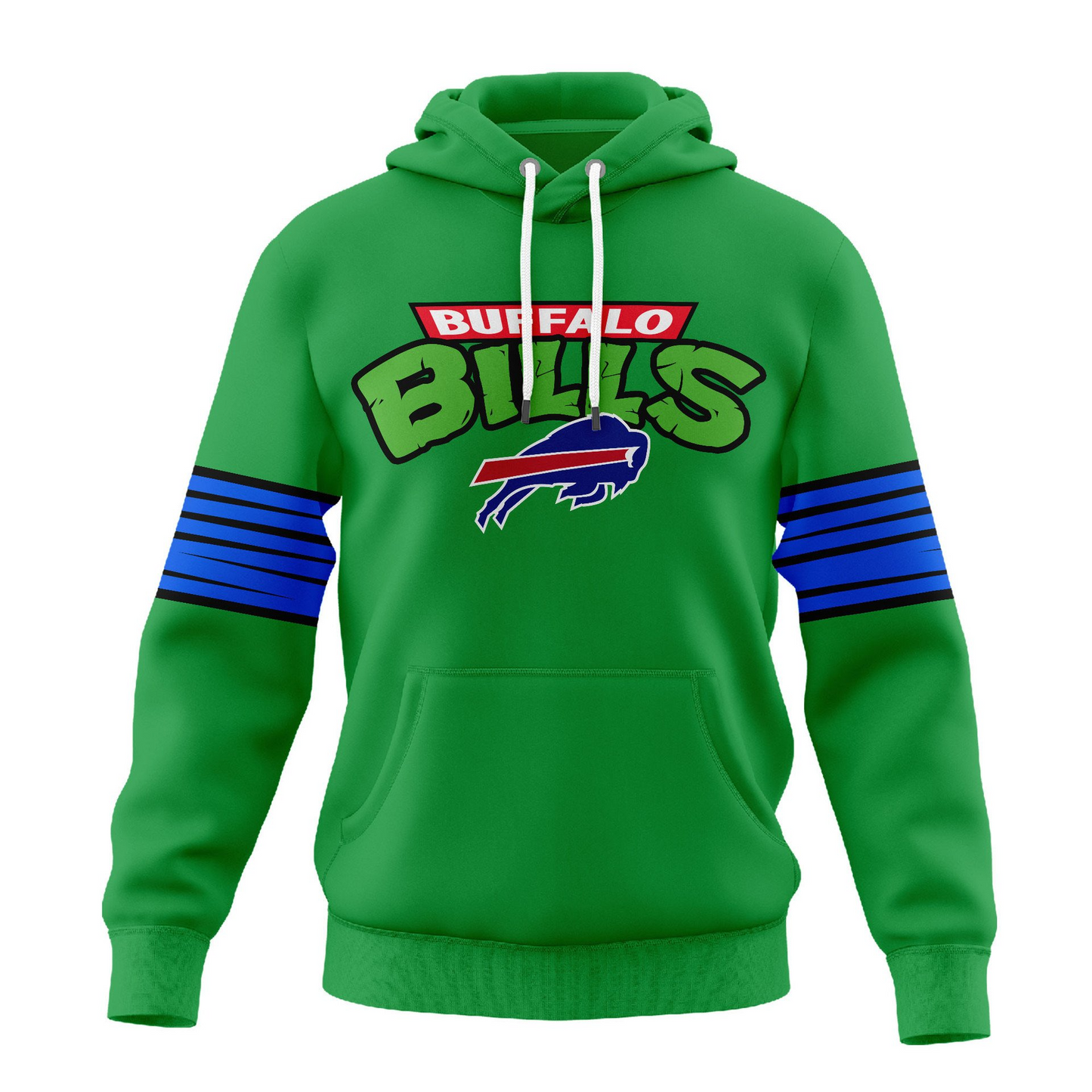 Premium NFL BUF x TMNT 35th Anniversary Hoodie V1 NMD TTV