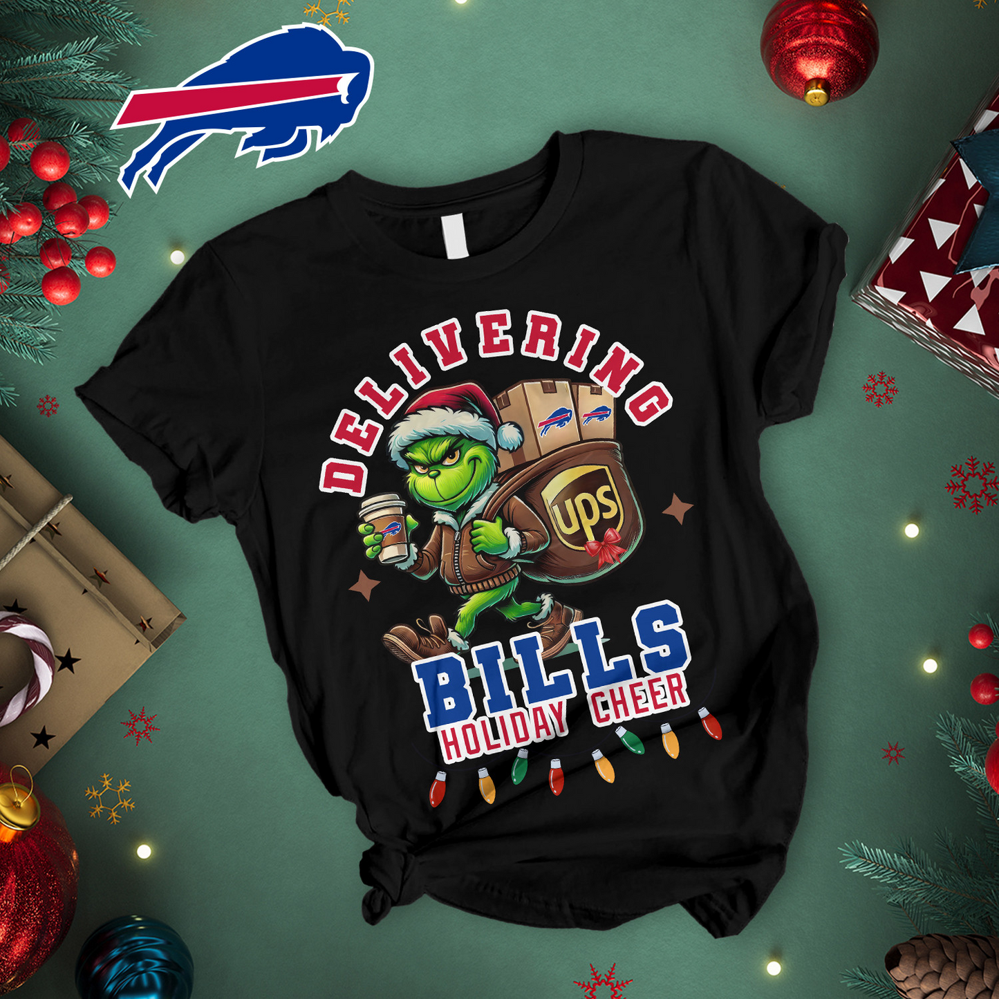 Premium NFL BUF x Ups T-shirt NMD TTV