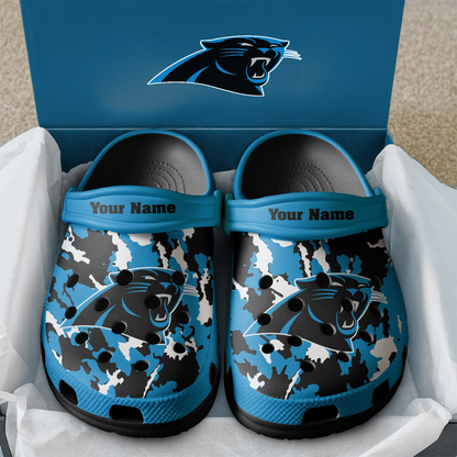 Premium NFL CAR Camo CLogs V1 NMD TTV