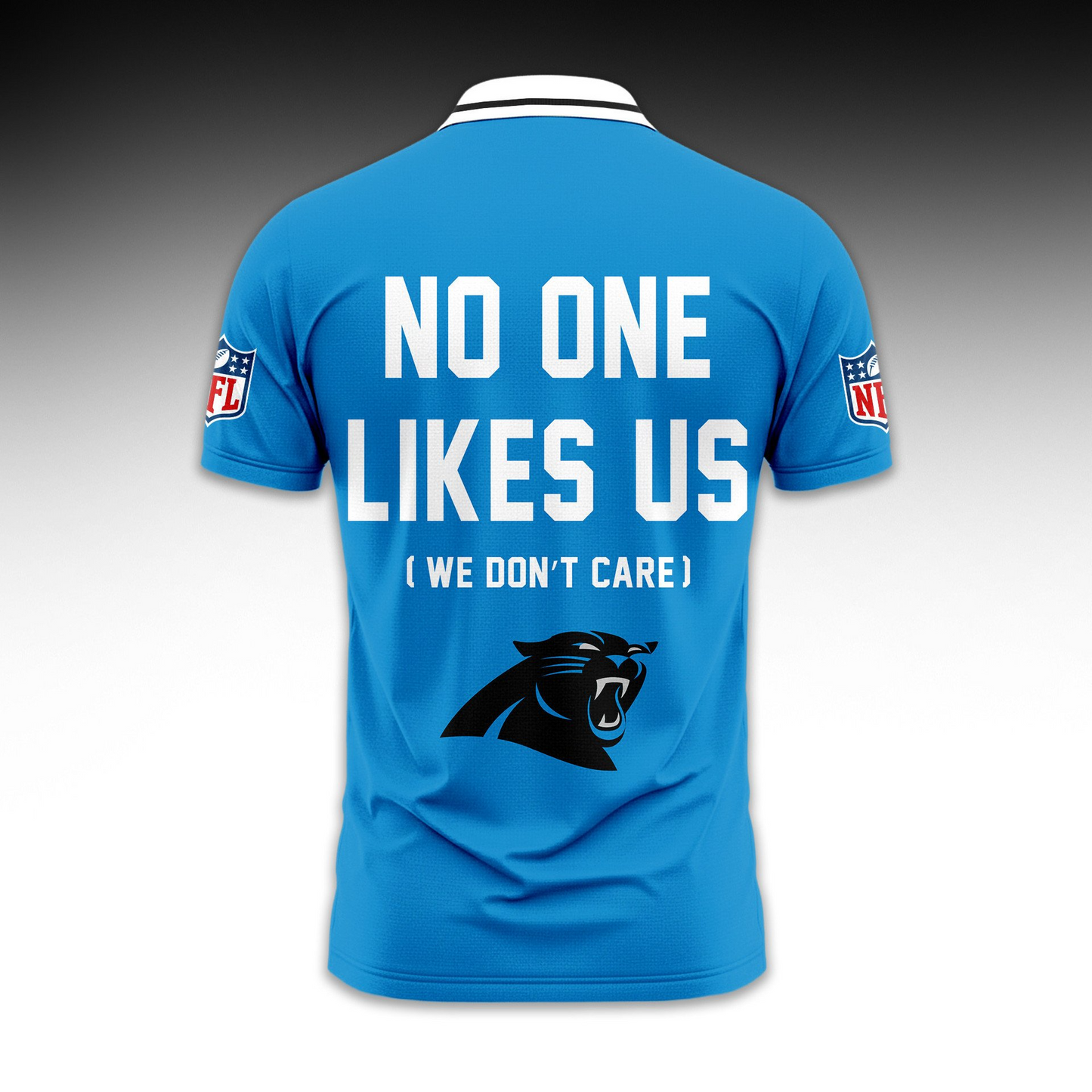 Premium NFL CAR No One Likes Us Polo Shirt V1 NMD 291025 TTV