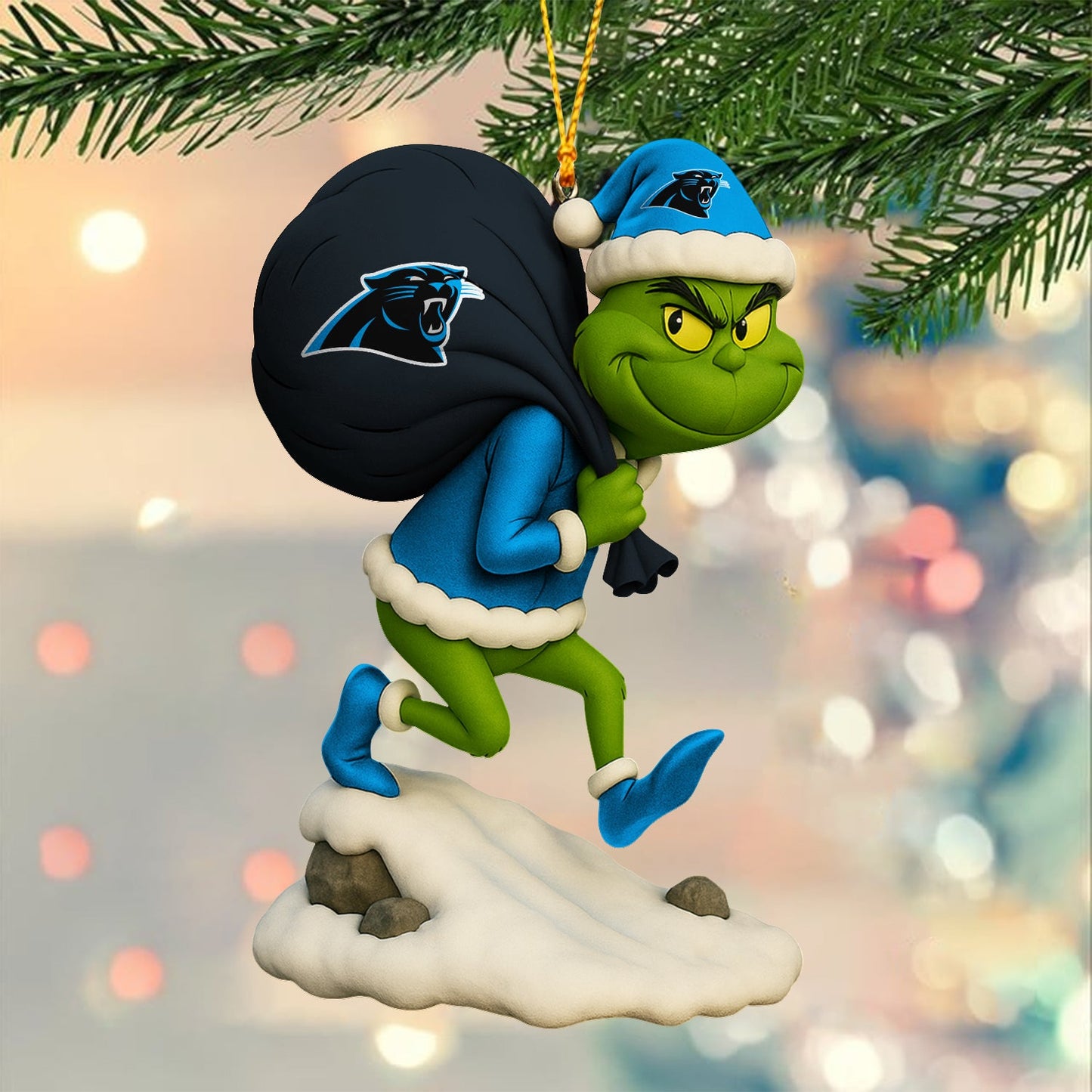 Premium NFL CAR x GR Christmas Tree Ornament V2 NMD NHM