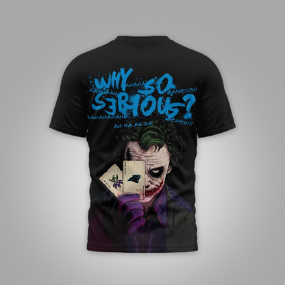 Premium NFL CAR x JOK Why So Serious T-shirt V1 NMD TTV