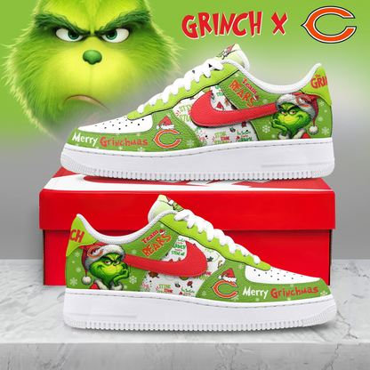 Premium NFL CB x The Grinch AF1 Sneaker V3 NMD NTL