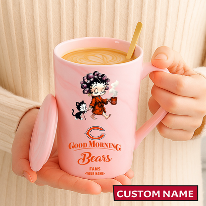 Premium NFL CHI Ceramic Women Coffee Mug V1 NMD TTV