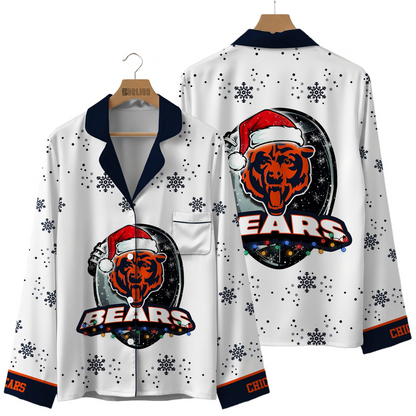 Premium NFL CHI Christmas Pajamas V1 NMD TTV