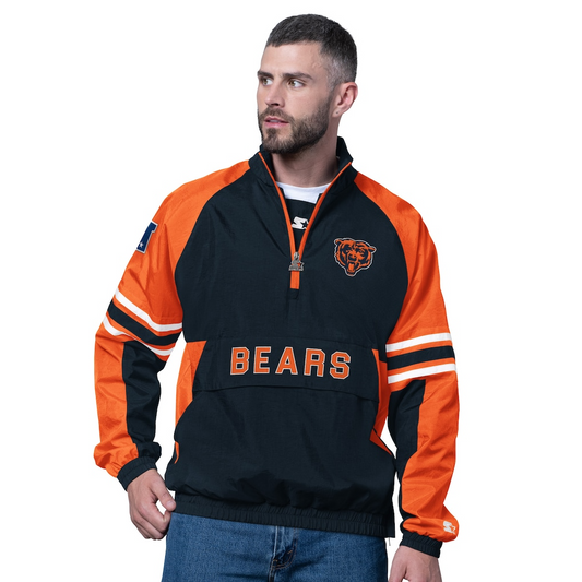 Premium NFL CHI Legacy Quarter-Zip Jacket V1 NMD TTV