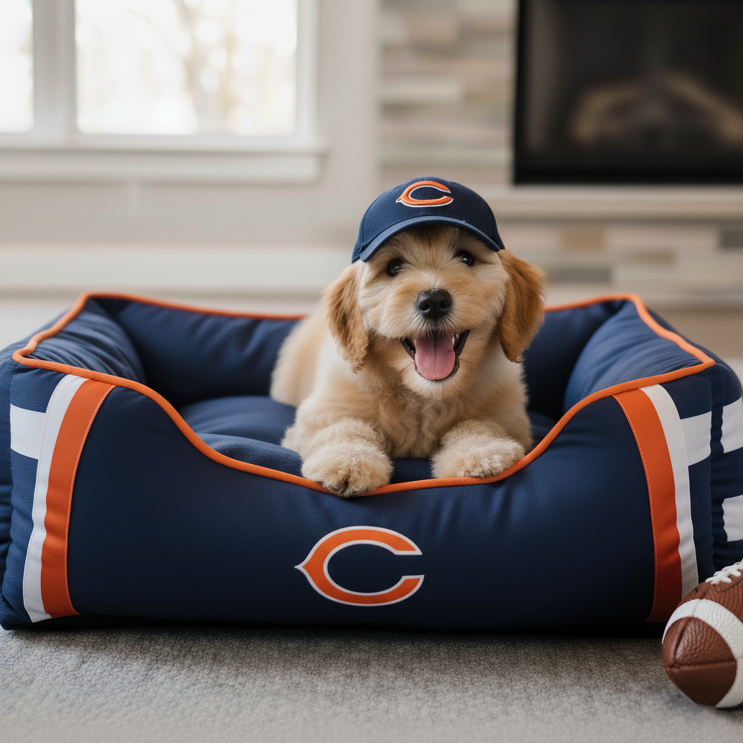 Premium NFL CHI Pets Bed V1 NMD TTV