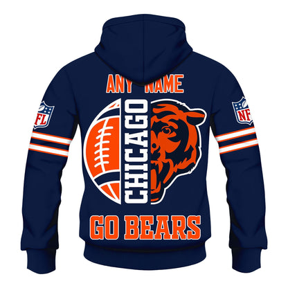 Premium NFL CHI Signature Fan Gear Hoodie V1 NMD NHM
