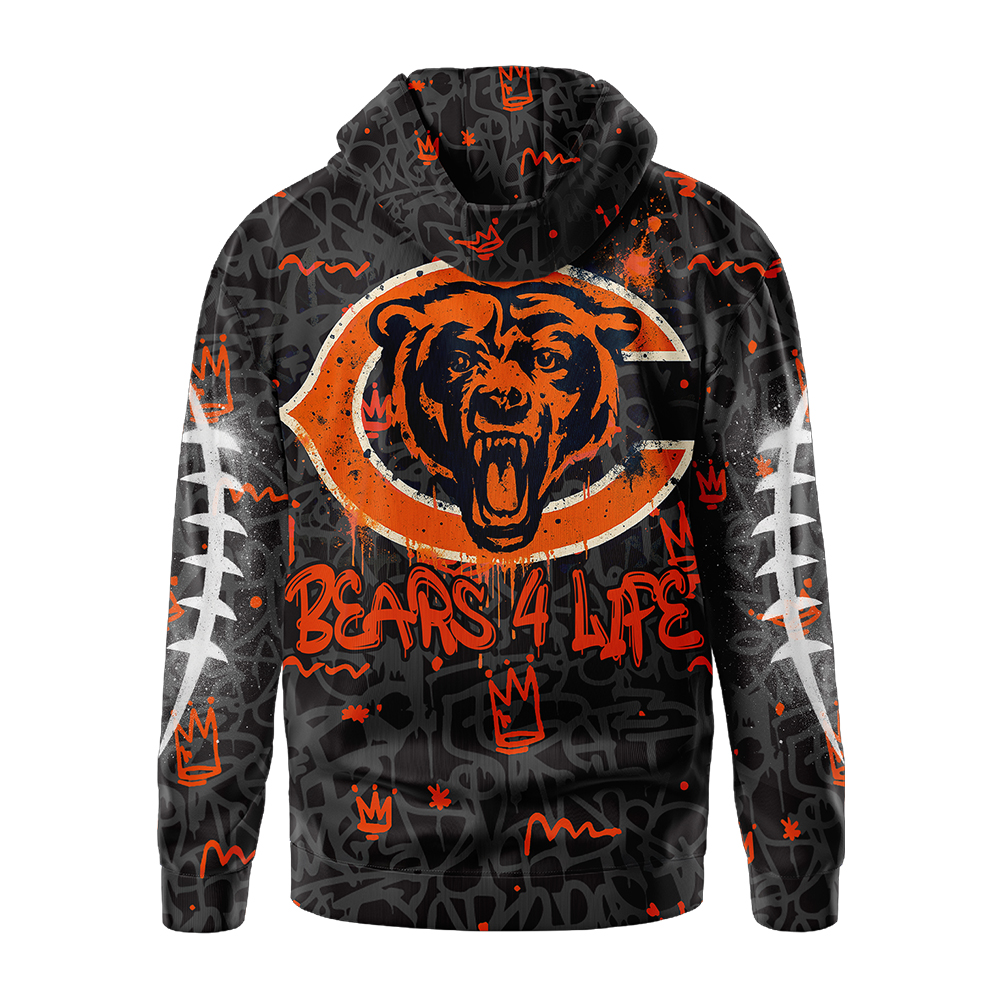 Premium NFL CHI Special Graffiti Hoodie V2 NMD  TTV