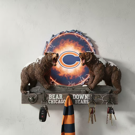 Premium NFL CHI Spirit Guardian Wall Key Holder V1 NMD TTV