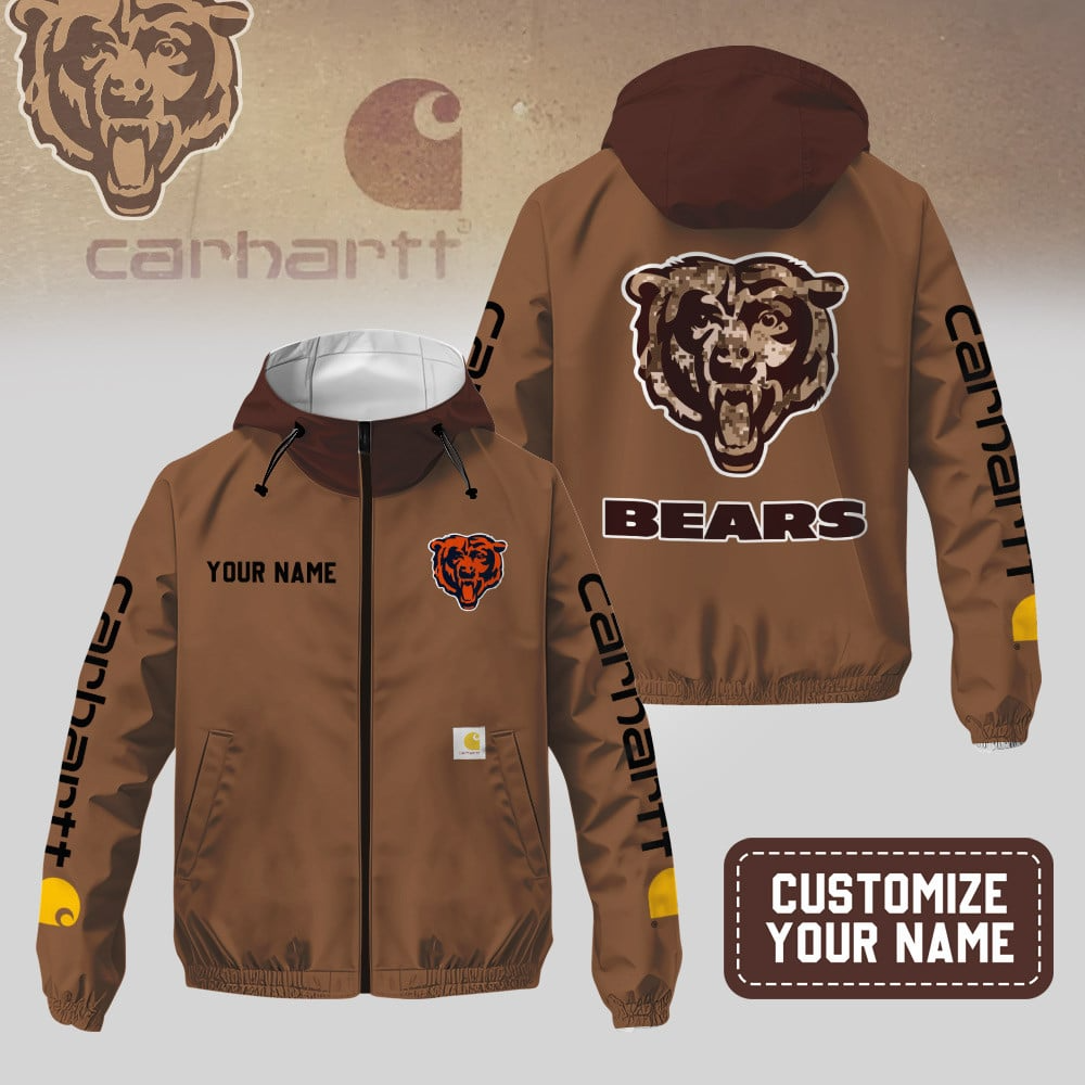 Premium NFL CHI x CAH Windbreaker Jacket V1 NMD TTV