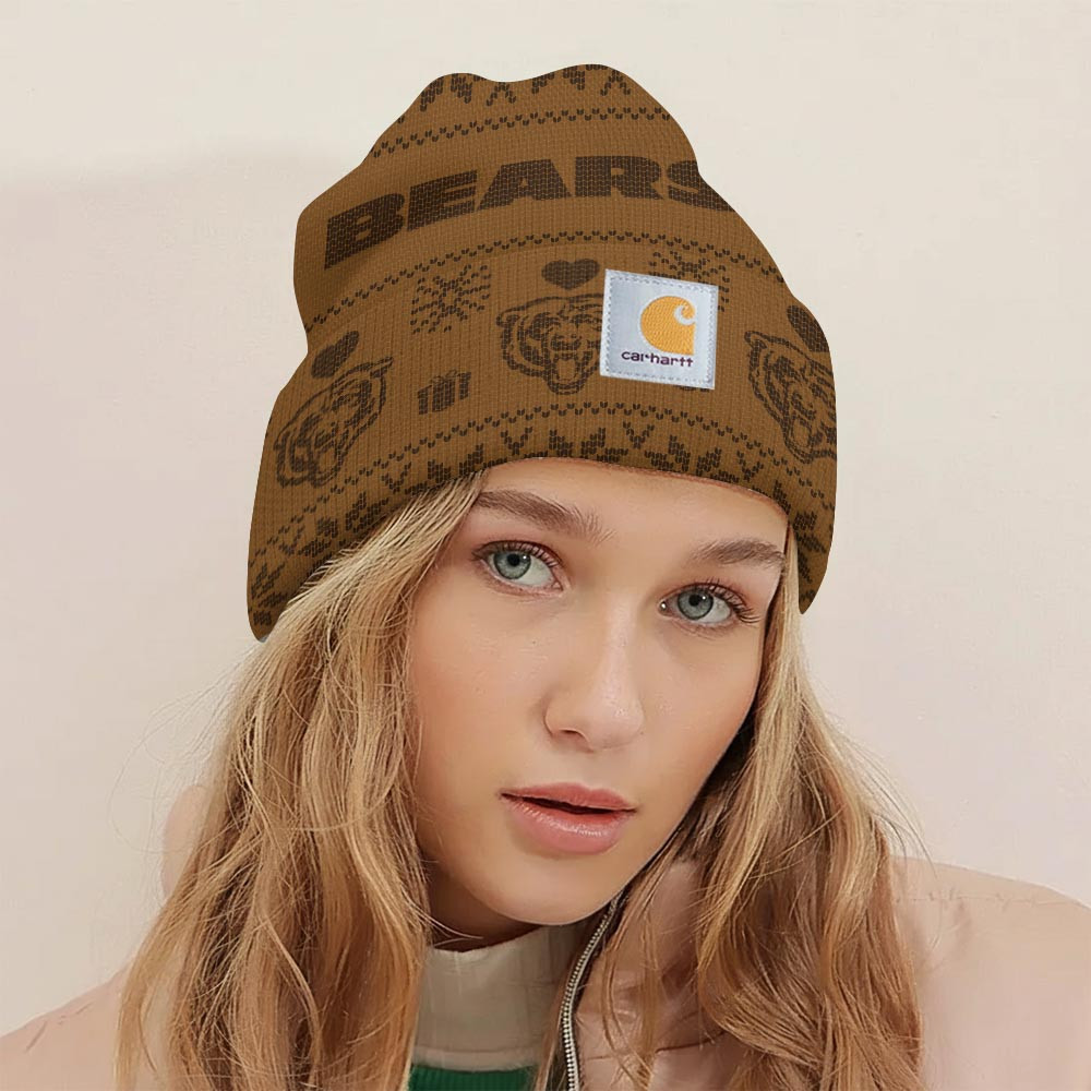 Premium NFL CHI x CH Chrismas Workwear Beanie V1 NMD TTV