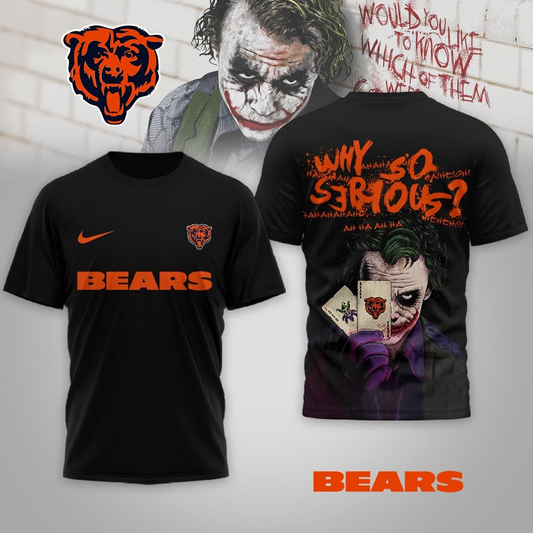 Premium NFL CHI x JOK Why So Serious T-shirt V1 NMD TTV
