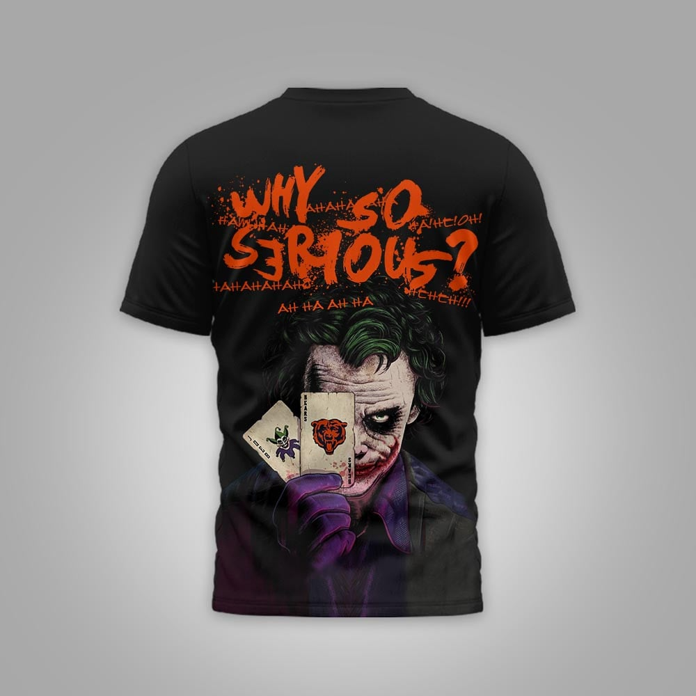 Premium NFL CHI x JOK Why So Serious T-shirt V1 NMD TTV