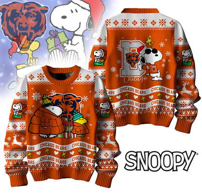 Premium NFL CHI x SNP Ugly Sweater V1 NMD TTV