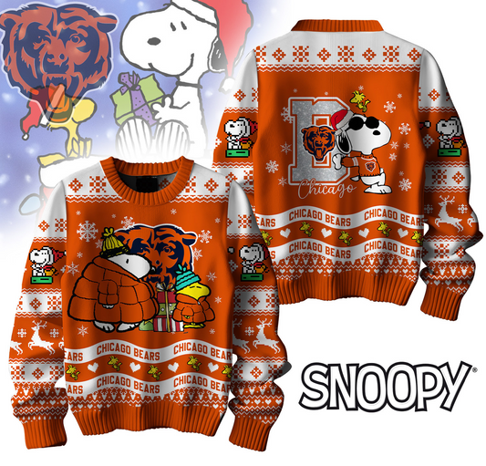 Premium NFL CHI x SNP Ugly Sweater V1 NMD TTV