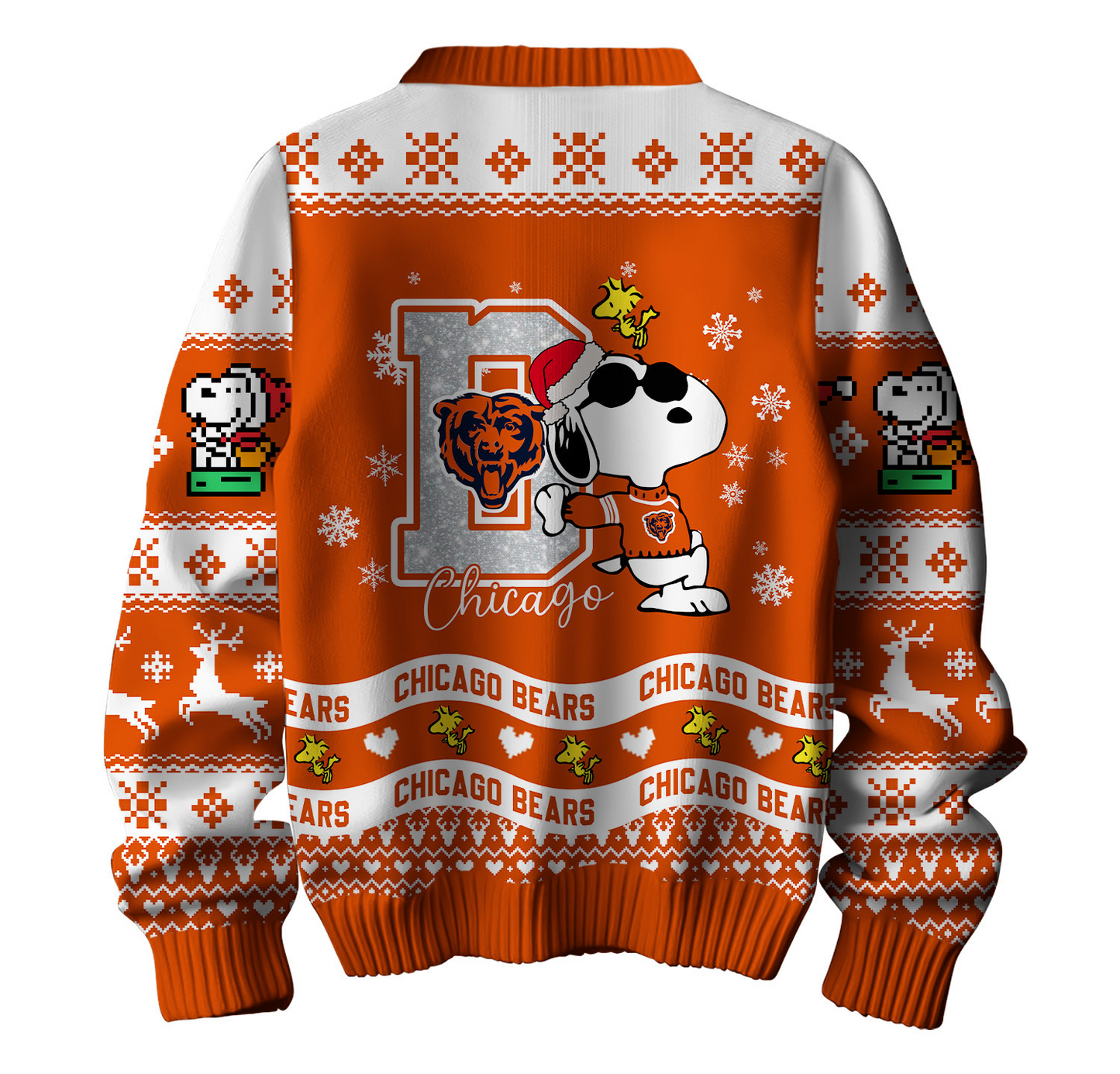 Premium NFL CHI x SNP Ugly Sweater V1 NMD TTV