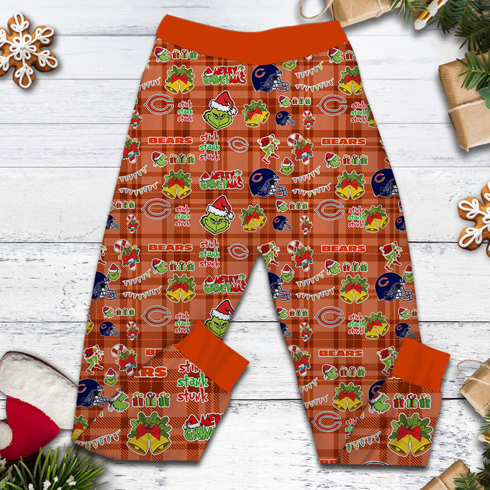 Premium NFL CHI x The Grinch Pajamas V1 NMD TTV