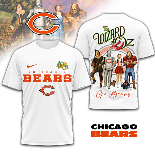Premium NFL CHI x The Wizard Of Oz T-shirt V1 NMD NHM