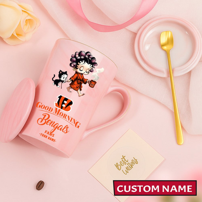Premium NFL CIN Ceramic Women Coffee Mug V1 NMD TTV