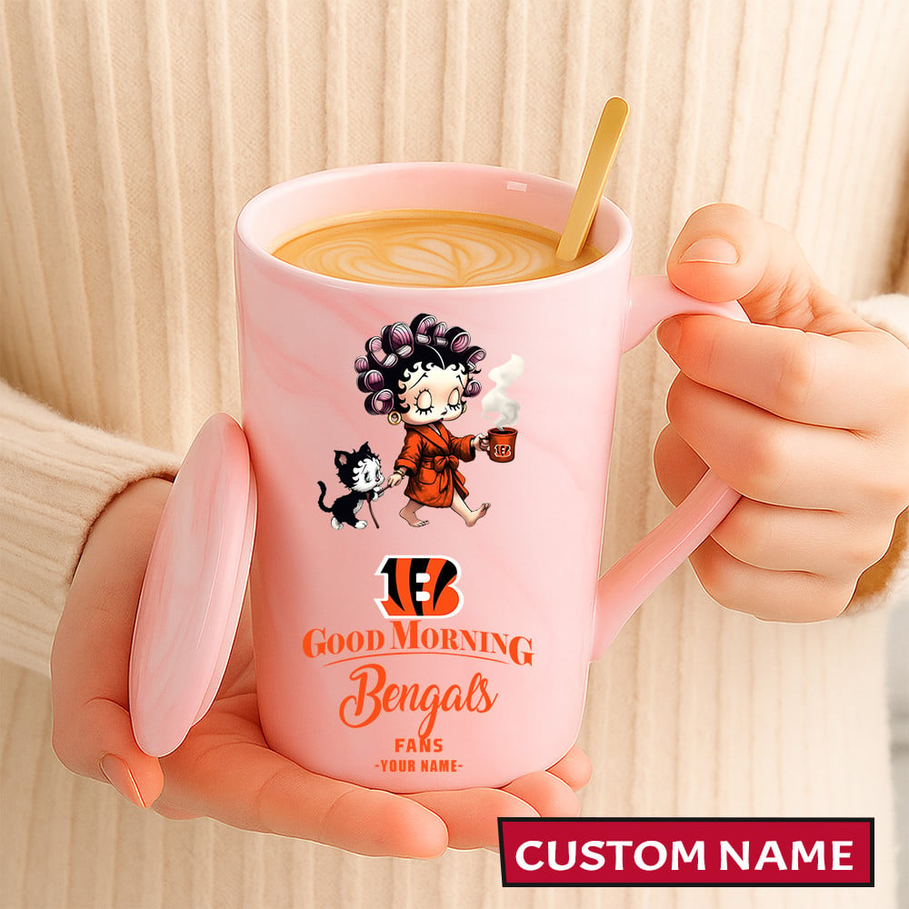 Premium NFL CIN Ceramic Women Coffee Mug V1 NMD TTV