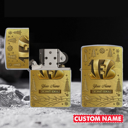 Premium NFL CIN Christmas Lighter V1 NMD TTV