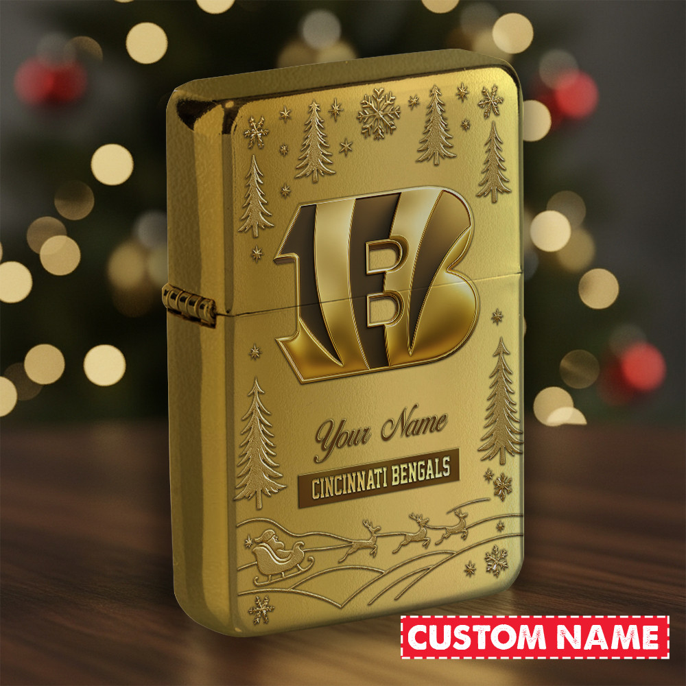 Premium NFL CIN Christmas Lighter V1 NMD TTV