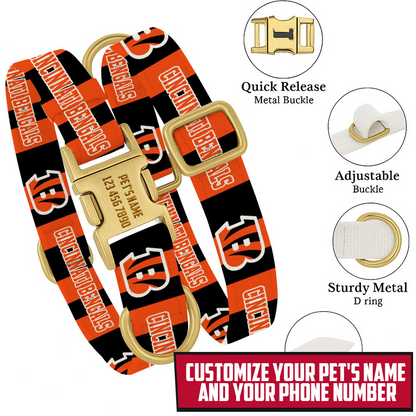 Premium NFL CIN Pet Collar V1 NMD TTV